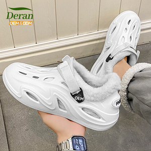 Deran OEM 2025 Tendance Antidérapant Style À La Mode EVA Sabots Léger À La Mode <span class=keywords><strong>Jardin</strong></span> Sabots Chaussures Hommes Sabots Avec Des Bottes En Coton - Product Image 3