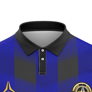 Kit de Football Personnalisé Patch Maillot de Football Sublimé pour Hommes Polos Maillot de Football Coupe Sèche avec Col - Product Image 3