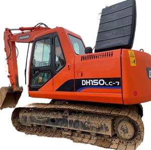 Doosan DH150LC-7 Pelle hydraulique d'occasion de taille moyenne DH215 DH300 de haute qualité - Product Image 1