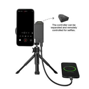 Câble intégré Portable 10000mah Power Bank PD22.5w, support de téléphone chargeur sans fil Power Bank - Product Image 6