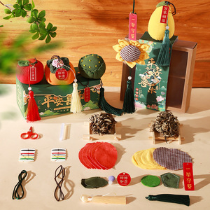 Sachet de graines de lotus pour le Festival des Bateaux-Dragons, Sachet parfumé, Sachet porte-bonheur, Petit cadeau de kaki du Temple de Jiming, Mugwort anti-moustiques - Product Image 2