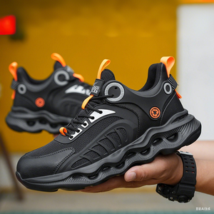 أفضل جودة من الفولاذ للرجال في الهواء الطلق ، أحذية السلامة الرياضية خفيفة الوزن أحذية السلامة في العمل - Product Image 1