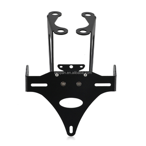 Accessoires Moto Monster1200 Support de Plaque d'Immatriculation pour <span class=keywords><strong>Ducati</strong></span> <span class=keywords><strong>Monster</strong></span> 1200 S R 939 S <span class=keywords><strong>950</strong></span> S - Product Image 2