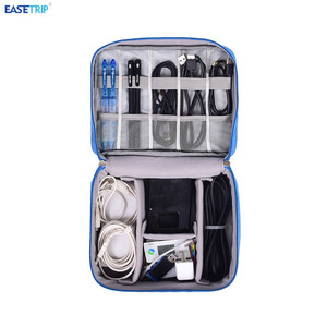 Sacs de rangement de câbles électriques portables chargeur d'alimentation multifonction Double étanche voyage U disque accessoires numériques organisateur - Product Image 2