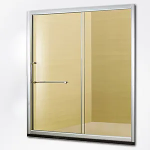 cheap aluminium alloy steel with tempered glass shower door shower room portable enclosed modular room