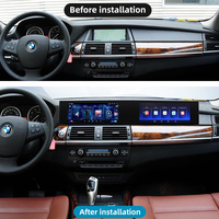 Autoradio de Voiture Amélioré avec Double Écran 21 Pouces et Navigation pour BMW X5 E70 X6 E71 CCC CIC Android Carplay