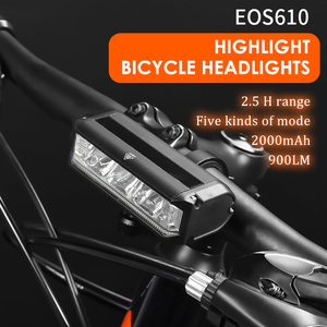 Howlighting Đèn Xe Đạp Sạc Usb Led Hợp Kim Nhôm Có Độ Sáng Cao 2600LM Chống Nước Ngoài Trời Bộ Đèn Trước Xe Đạp - Product Image 4