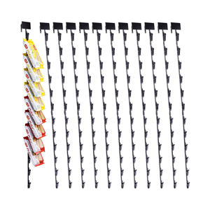 Usine Offre Spéciale meilleur prix supermarchés affichage suspendus marchandises Clips bandes avec crochets - Product Image 4