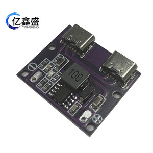 ตัวแปลงไฟแบบ DC-DC Type-C ยี่ห้อ YIXINSHENG 12-36V เป็น 5V 3A พร้อมที่ชาร์จในรถยนต์และระบบตรวจสอบแรงดันไฟฟ้า - Product Image 1