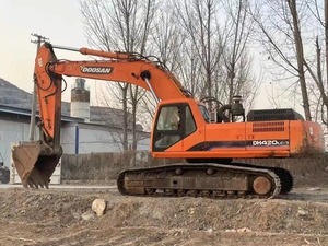 Excavadora de Orugas Doosan Dx 420 Usada de 42 Toneladas Importada de Corea, Modelo 2020, 90% Nueva con Motor de 11L y Bomba - Product Image 3