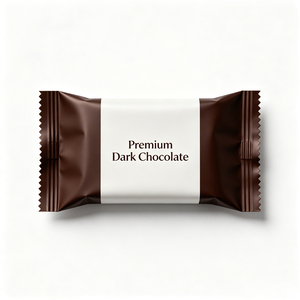 Bolsas de Mylar para Envasado de Chocolate y Café en Polvo, con Sellado Térmico en la Parte Posterior, Personalizadas para Barras de Chocolate Dulce - Product Image 1