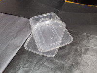 Vente en gros de barquettes alimentaires en PP micro-ondables de 750 ml, contenants en plastique pour nouilles et sushis, plats à emporter, aliments surgelés, vaisselle