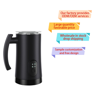 Mini <span class=keywords><strong>Aeroccino</strong></span>, <span class=keywords><strong>Espumador</strong></span> y Calentador <span class=keywords><strong>de</strong></span> <span class=keywords><strong>Leche</strong></span> Eléctrico <span class=keywords><strong>de</strong></span> Acero Inoxidable, Totalmente Automático y <span class=keywords><strong>de</strong></span> Alta Velocidad, para Uso en Cafeterías y Hoteles - Product Image 3