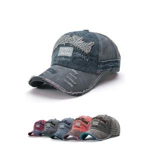 Papà Cotone Da Corsa Mens del Commercio All'ingrosso Del Ricamo Caps <span class=keywords><strong>5</strong></span> Pannello Berretto Da Baseball Distressed Cappelli - Product Image 2