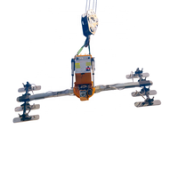 Nouveau moteur électrique 300 kg 500 kg, double circuit, alimenté par batterie, hauteur maximale 5000 mm, ventouse à vide pour panneaux de toiture sandwich, CE