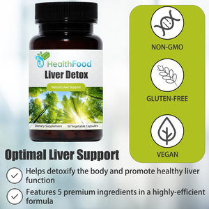 Best Selling Liver Detox Capsules with Proprietary Blend Helps Detoxify the Body Promote Healthy Liver Function Capsules - Product Image 4