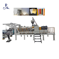 Línea de producción de extrusión de láminas de múltiples capas, salida de alta velocidad, 600mm -3000mm de ancho, PET, PP, PE, ABS, PMMA, PVC