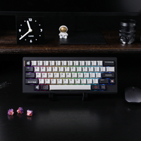 Clavier mécanique EPOMAKER Hack 59, compact 60 %, programmable, hot-swap, avec profil Gasket, touches PBT RGB pour le codage (Windows/Mac/Linux)