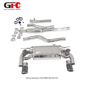 Sistema de Escape de Alto Rendimiento con Resonador, Específico para <span class=keywords><strong>BMW</strong></span> F30 <span class=keywords><strong>F31</strong></span> F32 F34 F35 F36 <span class=keywords><strong>335i</strong></span> 340i 430i 440i - Product Image 2