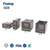 Produsen Plastik OEM/ODM Harga Pabrik Pengontrol Indikator Tekanan Digital PID Cerdas untuk Sistem PLC