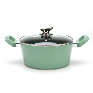 Marmites en gros, marmites à soupe en <span class=keywords><strong>aluminium</strong></span> antiadhésives de grande capacité avec couvercle, pour usage commercial - Product Image 1