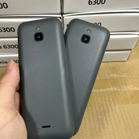 Teléfono Móvil Clásico 6300 4G con KaiOS, Google Maps, Radio FM, Teclado Resistente para Europa y Latinoamérica