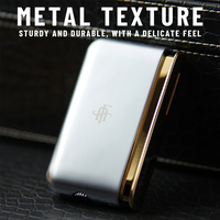 Briquet à cigare portable en métal coupe-vent, torche rechargeable au gaz, allume-feu pour fumeurs, gadgets de cigares haut de gamme, cadeau