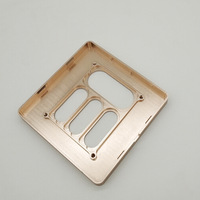 Usinage CNC de précision en alliage d'aluminium coque de caméra de téléphone portable broche sécurisée traitement des métaux modèle de marque Fine Art