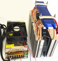 Module de refroidissement thermoélectrique Peltier à cycle d'eau vivante, chauffage par bâtonnet, refroidisseur de réservoir d'eau