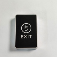 Système de contrôle d'accès, éclairage LED, serrure de porte intelligente, montage en surface, écran tactile, bouton de sortie, 12-24V, NO/NC/COM