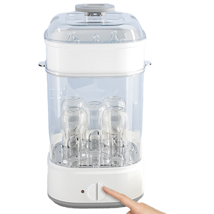 Esterilizador <span class=keywords><strong>de</strong></span> Biberones Portátil con Logotipo Personalizado, Libre <span class=keywords><strong>de</strong></span> BPA, Capacidad para 5 Biberones, Desinfección en 8 Minutos, Fácil Operación para Recién Nacidos - Product Image 1