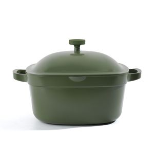 Marmite <span class=keywords><strong>à</strong></span> <span class=keywords><strong>induction</strong></span> et allant au four avec couvercle 5,2L 24m en fonte d'aluminium légère - Product Image 1