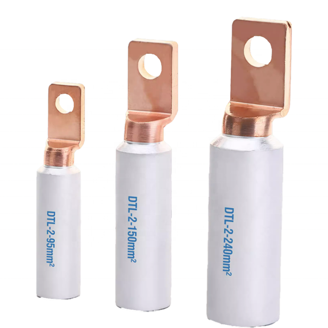Factory Supply Crimp Terminals DTLF Square Battery Wiring Copper-aluminium Noses Wiring Terminals Cable Terminals Wiring Lugs