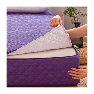 Removibile Con Cerniera King Size Cotton Inserted Removable Mattress Cover With Zipper