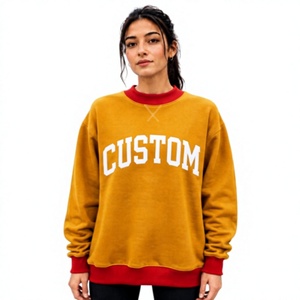 Dernier design, fabricant professionnel, prix de gros, pull oversize à col montant pour toutes les saisons. - Product Image 1