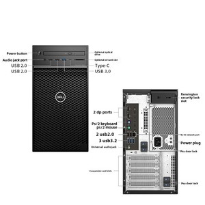 For T3650 desktop computer graphics <b>workstation</b> 3D design - Product Image 3