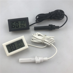 Thermo Hygrometer Digital LCD Display With Wired Probe 500Mm For Reptiles And Car Refrigerator Temperature Humidity Monitor - Product Image 2