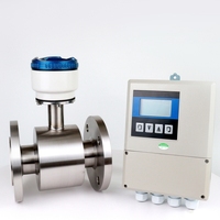 Débitmètre Électromagnétique Numérique 0,5 % F.s DN10~50 à Bride pour la Mesure de Liquides, d'Eau et d'Eaux Usées