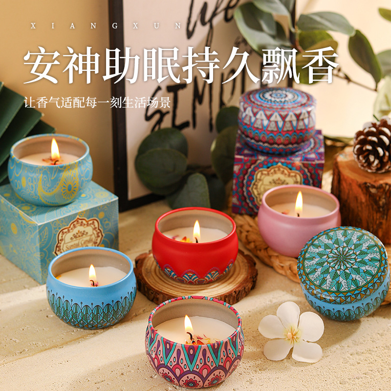 Mouth-shaped candle [Random pattern]