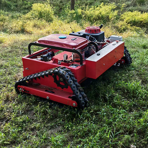 เครื่องตัดหญ้าแบบไร้สายคุณภาพสูง 4 จังหวะ 48 โวลต์ ขับเคลื่อนด้วยตัวเอง สำหรับงานอุตสาหกรรม/DIY 5000 วัตต์ มัลติฟังก์ชั่น ควบคุมระยะไกล เครื่องยนต์ 608 ซีซี 900 มม. - Product Image 4