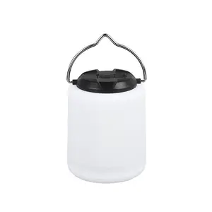 Goldmore4 lampu tenda LED Mini, cahaya berkemah darurat dengan kait tahan air dapat diisi ulang 3 Mode 3W