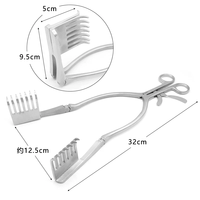 Écarteur Rétractable Ajustable pour Peau et Muscles, Dilatateur Orthopédique, Instruments Chirurgicaux Réutilisables pour Chirurgie Humaine et Usage Vétérinaire