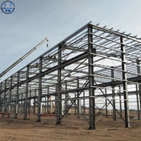 Edificio Prefabricado de Estructura de Acero Moderna y Duradera, Almacén Industrial, Taller, Garaje, Construcción de Entrepisos, Centro Comercial, Hospital