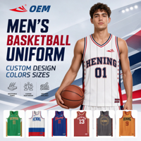 Maillot de basketball pour hommes, personnalisé par sublimation, séchage rapide, respirant, pour jeunes, OEM, style USA, vente en gros