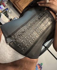 Corsetto Modellante a Torso Lungo con 9 Stecche in Acciaio, Guaina in Lattice, Faja Colombiana, Modellatore per Pancia Inferiore con Parte Anteriore Più Lunga - Product Image 1