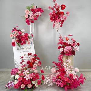 Fábrica KH Envía Directamente <span class=keywords><strong>Arreglos</strong></span> Florales Artificiales para Pasillos, Caminos de <span class=keywords><strong>Flores</strong></span> para Decoración de Interiores en Eventos y Bodas - Product Image 6