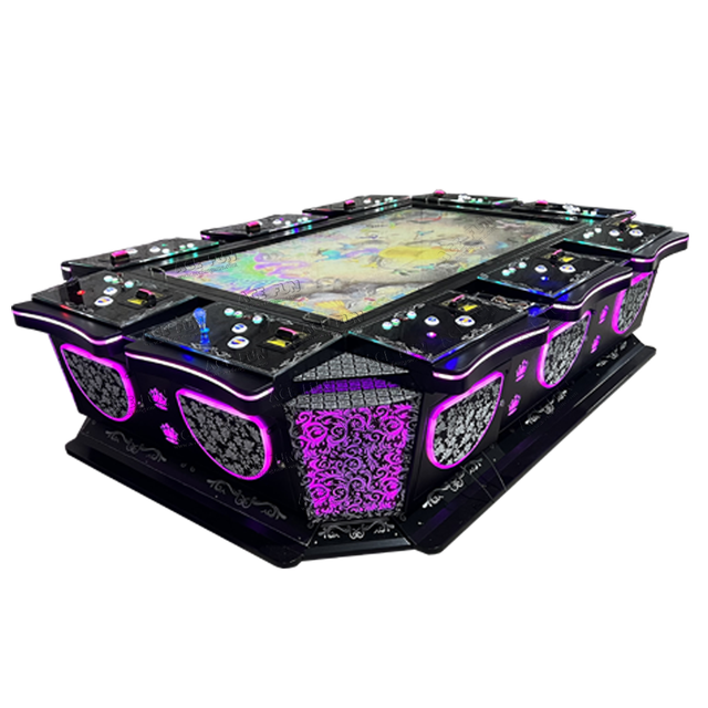 Good Holding Fish Game Board 10 Seat Cheats Fish Table Ocean King 3 Monster Awaken Metal Cabinet English