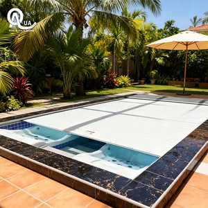 Cubierta de Piscina Enrollable de Longitud Personalizada, Antievaporación, Aislamiento Térmico, Cubierta de Piscina Enrollable Residencial - Product Image 1