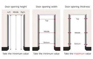 Porta Interna Nascosta Melinco in WPC Ignifugo di Lusso, Design Moderno Personalizzabile, Porta e Mobile a Parete dello Stesso Colore - Product Image 5