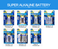 Fournisseur d'usine chinoise, pile super alcaline LR20 1,5V D/AM1 pour horloge à quartz/orgue électronique